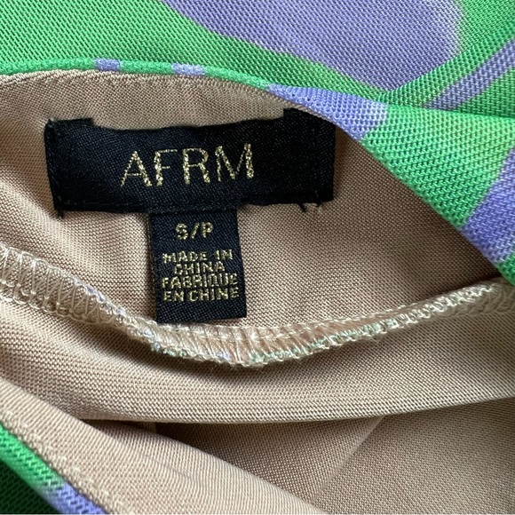 AFRM Kalina Midi Mesh Dress Size Small - Picture 12 of 15